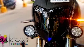 YAMAHA FZ16 modification | AARYAN KISHORE | FZ upgraded at Lowest price