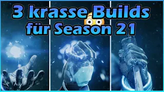 Nutzt diese 3 OP Builds für Season 21 // Arc Warlock, Titan und Hunter Build // Destiny 2 Builds //