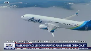 Alaska pilot accused of disrupting plane engines due in court