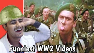 Indian Reaction on WW2 // Funniest Videos of World War 2 - Allies vs Axis Powers | WW2 Reaction