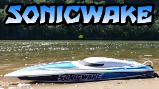 PROBOAT SONICWAKE 36" SELF-RIGHTING BRUSHLESS DEEP-V - 6S Run!