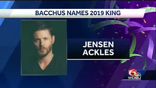 'Supernatural' star Jensen Ackles to reign as Bacchus for 2019 parade