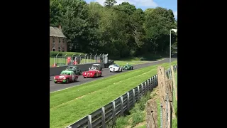 Race start at Cadwell Park