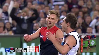 2018 AFL Elimination Final Melbourne vs Geelong 3rd Qtr