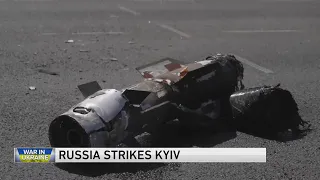 Russia strikes Kyiv in daylight after hitting Ukraine's capital with series of nighttime barrages