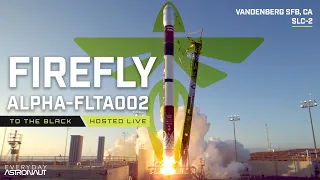 [SCRUBBED][4K] Watch Firefly's Second Orbital Launch Attempt Of Their Alpha Rocket!