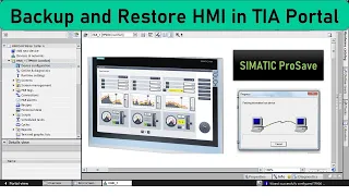 How to Backup and Restore HMI using TIA Portal V15 | Siemens  PLC | HMI | SCADA | Automation