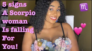 Class discussion: 5 signs a Scorpio woman is falling in love W/ you!#mustwatch 😍♏️