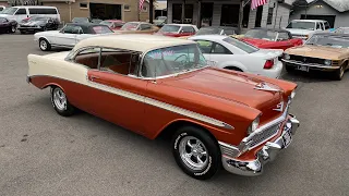 Test Drive 1956 Chevrolet Bel Air 2-Door Hardtop SOLD $42,900 Maple Motors #1862-1