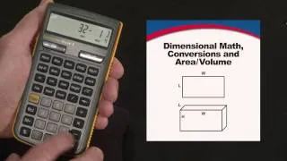 How to do Jobsite Dimensional Math and Conversions | Construction Master 5