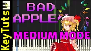 Learn to Play Bad Apple from Touhou 4: Lotus Land Story - Medium Mode