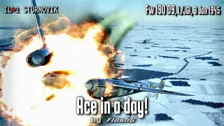 Fw 190 D9: 8 kills in dogfight over Germany | Ace in a day | IL-2 WW2 Air Combat Flight Simulator