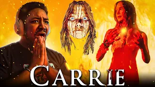 First Time Watching *CARRIE* My GOD That Ending Was TERRIFYING!