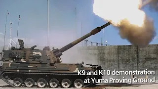 K9 and K10 prove compatibility with US munitions during a live-fire demonstration at YPG