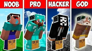 Minecraft NOOB vs PRO vs HACKER vs GOD : HUGE STATUE BASE in Minecraft Animation