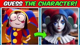 Guess The Amazing Digital Circus Characters by Their School Fan Girls!