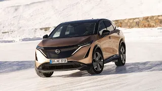 Nissan Ariya e-4ORCE - Snow Test Drive