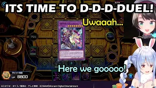 Subaru and Pekora Having Fun Duel With Vortex of Magic Deck【Hololive English Sub】