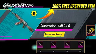 😱Get Free Upgradable AKM In Guaranteed Rewards 120 Free Crate Opening | PUBGM | NOTYOURANNO