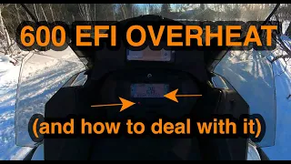 Ski-Doo 600 EFI Overheat (and how to deal with it)