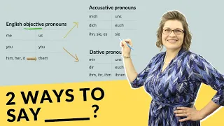 German Personal Pronouns VS. English Personal Pronouns | German with Laura