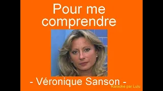 Karaoké Pour me comprendre Véronique Sanson