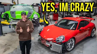 I Just Bought ANOTHER Wrecked GT3 To Fix My GT3RS!