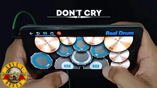 DON'T CRY | REAL DRUM COVER