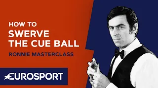 How To Swerve The Cue Ball | Ronnie O'Sullivan MasterClass | Snooker | Eurosport