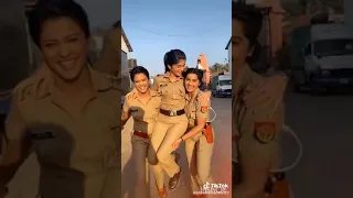 Madam sir | bhavika Sharma , gulki joshi,yukti kapoor | off screen video on tik tok youtubeshort#