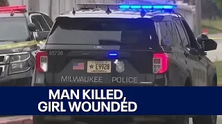 Milwaukee shootings; man killed, girl wounded | FOX6 News Milwaukee