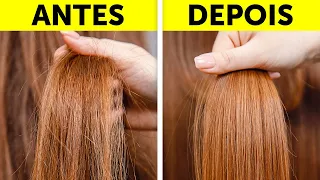 DICAS E TRUQUES ÚTEIS PARA CABELOS || MAQUIAGEM, BELEZA E DESIGN DE UNHAS