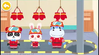 Baby Panda's Fire Safety - Help Fire Rescue Team -  Learn Fire Safety Tips - Babybus Gameplay HD