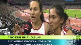 Aslı Çakır Alptekin ALTIN - Gamze Çakır GÜMÜŞ kızlarımızla röportaj