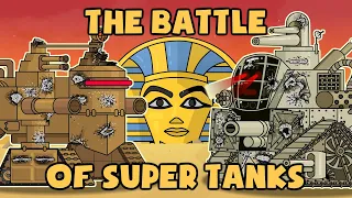 The Battle of Super Tanks - Cartoons about tanks