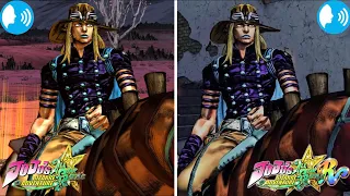 Gyro Zeppelis Old Voice VS New Voice Comparison-JoJo's Bizarre Adventure All Star Battle R