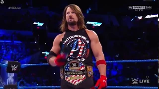 John Cena returns to SmackDown live And Answers AJ Styles