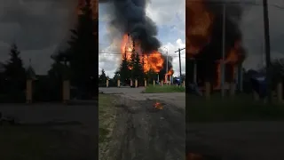 чимеево горит храм