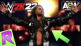 Adam Cole AEW Entrance (With THEME) | WWE 2K22