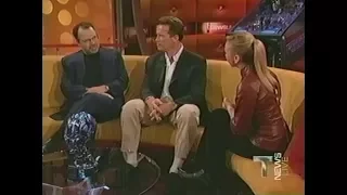 Terminator 3 "T News Live" - Arnold Schwarzenegger, Jonathan Mostow and Kristanna Loken (2003)