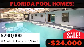 Florida Pool Homes For Sale Close To Disney For Under $350,000! Largest Food Truck Park in Orlando!