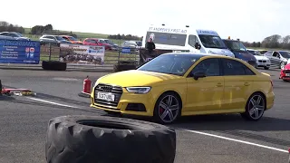 Crail - Audi RS3 vs Ford Focus RS & Audi S3