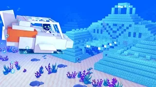 ERKUNDEN mit einem ECHTEN U-BOOT! - Minecraft 1.13 [Deutsch/HD]