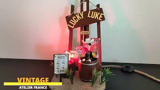 lucky Luke création vintage atelier France