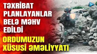 Düşmən postunda üzbəüz döyüşlər: ordumuz erməni hərbçilərini belə pusquya salıb