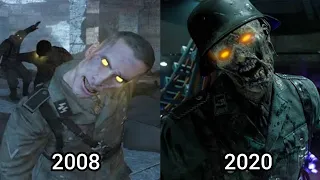 Call of Duty Evolução dos Jogos Modo Zombies 2008-2020