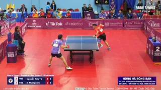 Nguyen Anh Tu (VIE) vs (THA) Sanguansin Phakpoom | Men's Team | Sea Games 2023 Cambodia (Group)