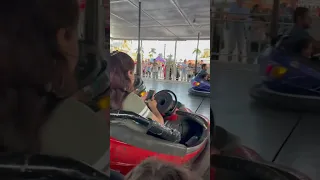 That guy was so MAD when I hit his car! It’s called BUMPER CARS MY GUY!!