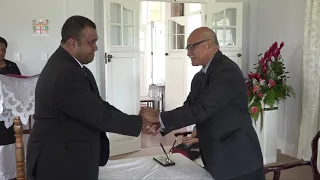 Fijian President officiates at the commissioning ceremony for Fiji's Ambassador to UAE