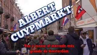 Albert Cuypmarkt - El mercado más grande de Amsterdam  #sonyzve10 #feiyutech #scorp #sigmalens